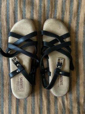 Bass Sunjuns sandals, vintage